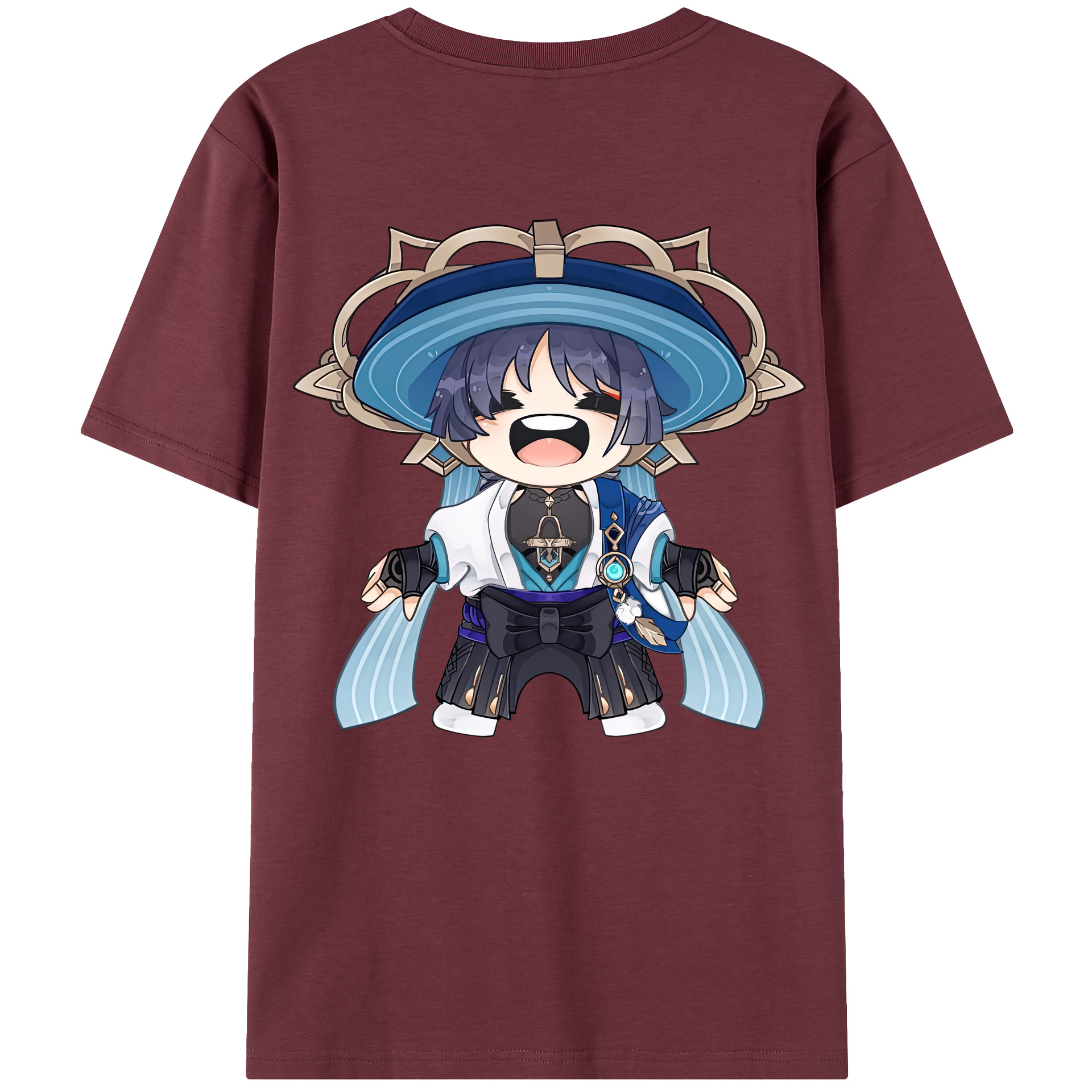 げんし神 さんペい genshin Sanpei 綿100％半袖Tシャツ（背面プリント）